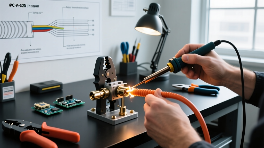 Soldering Crimp Connectors: Industrial Wiring Best Practices