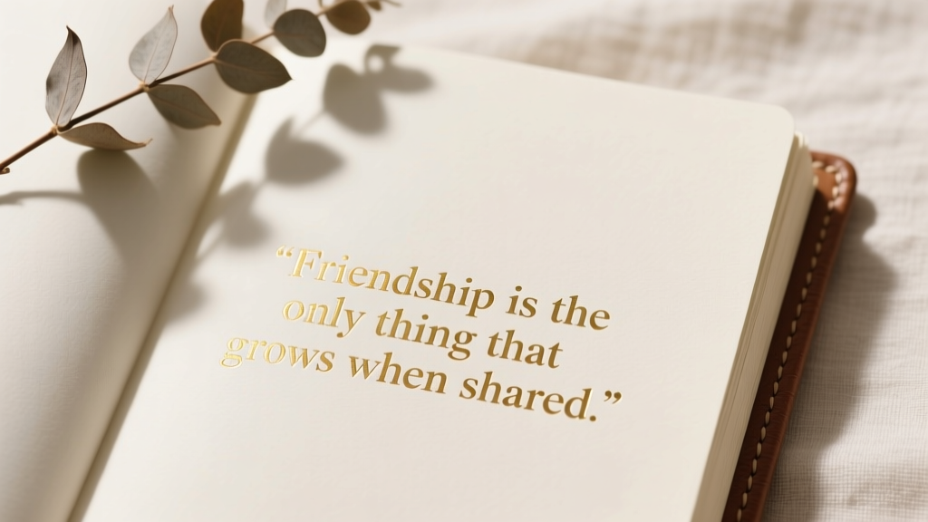 The Science and Practice of Friendship: How Quotations Reflect Developmental Milestones and Classroom Applications