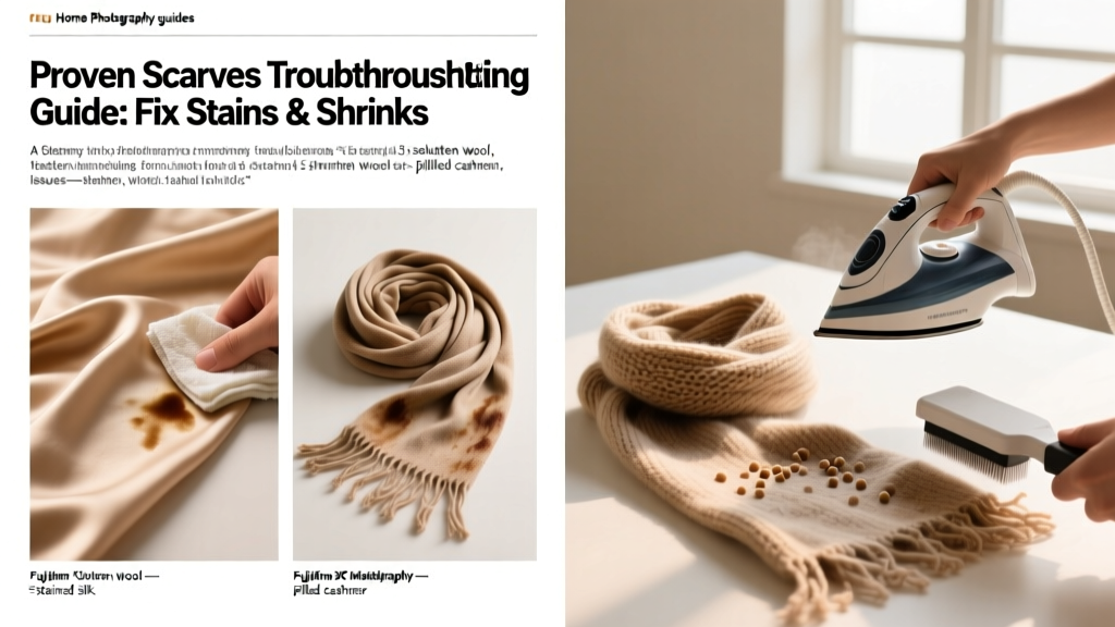 Proven Scarves Troubleshooting Guide: Fix Stains & Shrinks