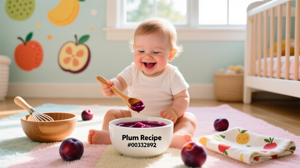 Plum Recipes for Your Baby: Nutritionally Balanced, Age-Appropriate Purees, Mashes, and Finger Foods (6–24 Months)