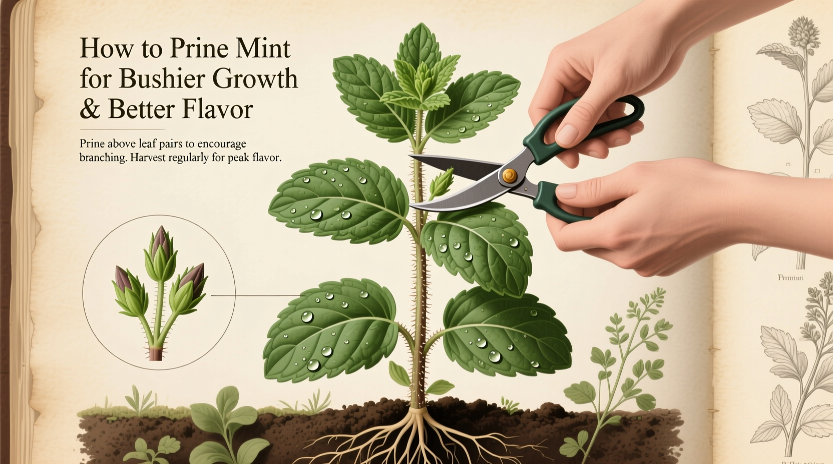 How To Prune Mint
