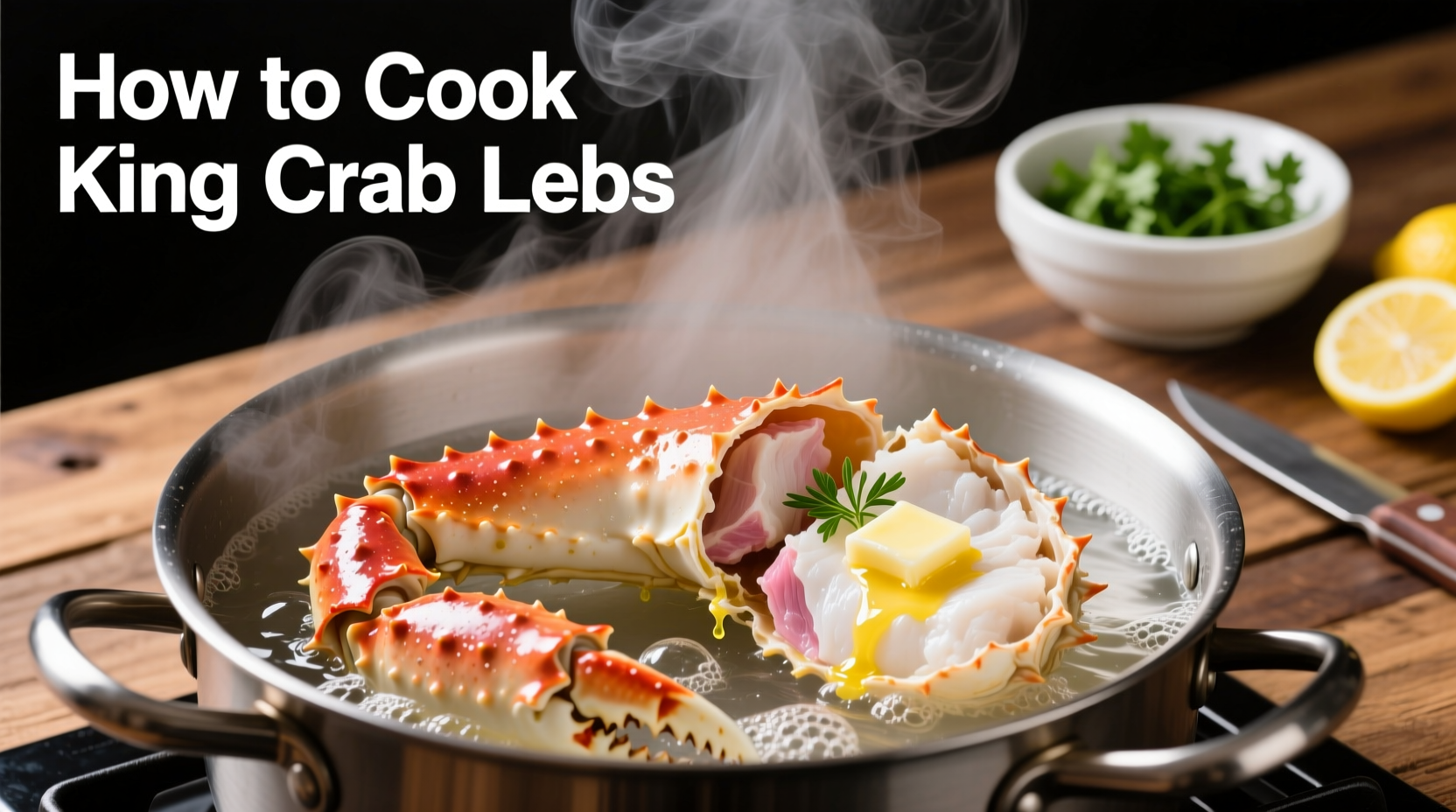 how cook king crab legs