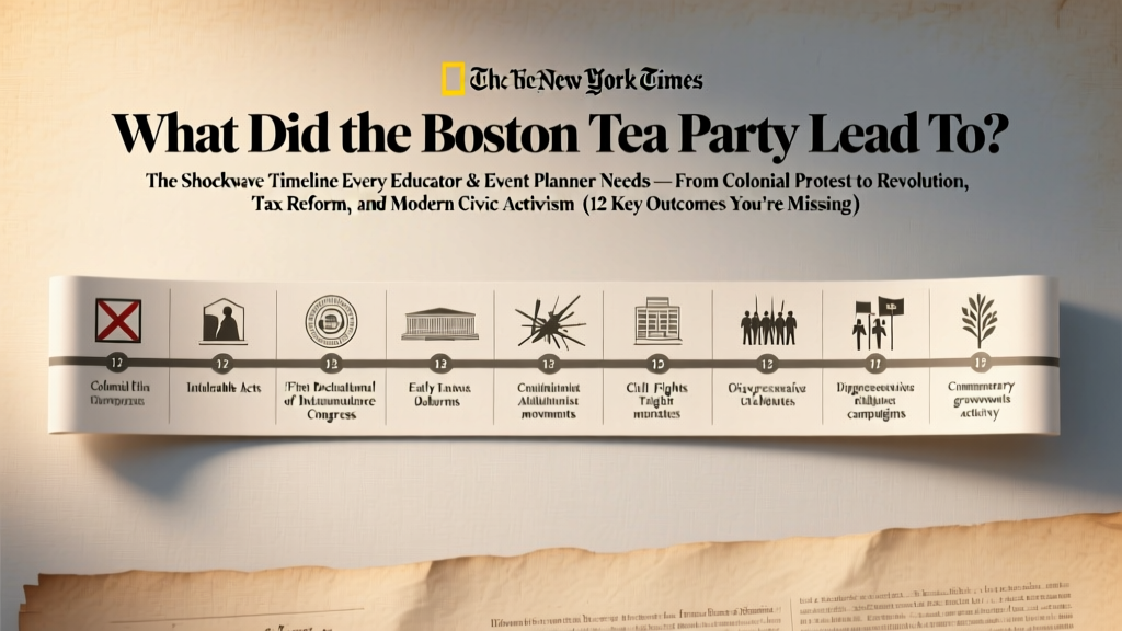 Boston Tea Party Outcomes: Colonial Protest to Revolution