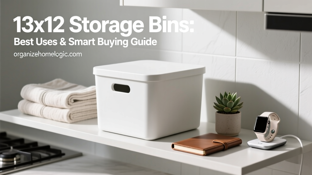 13x13 Storage Bins: Best Uses & Smart Buying Guide