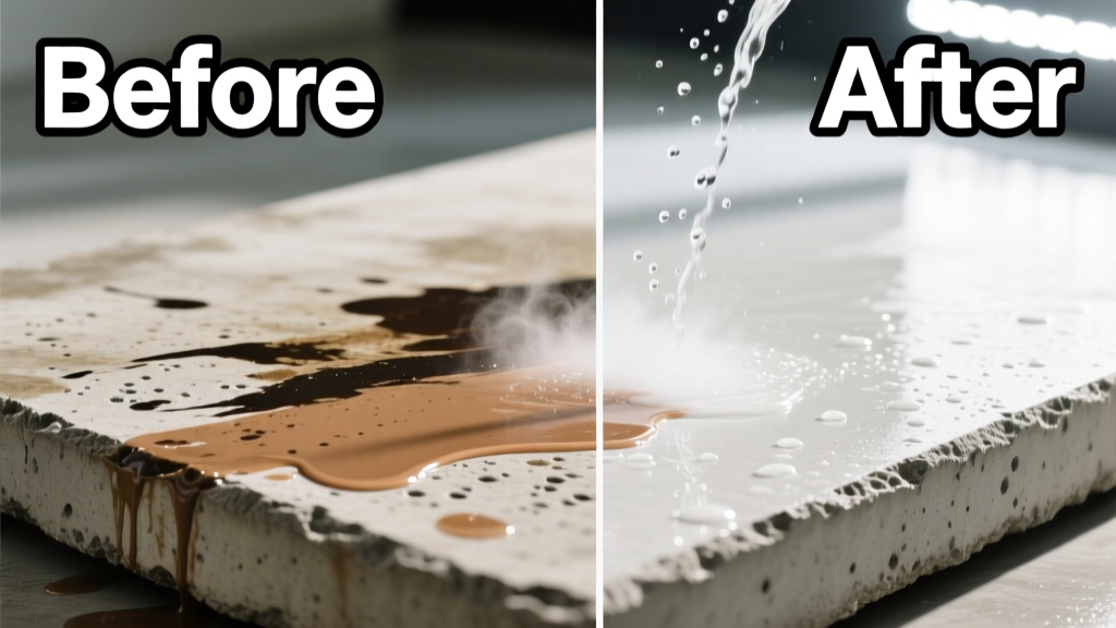 How to Remove Self Tanner from Concrete Surfaces