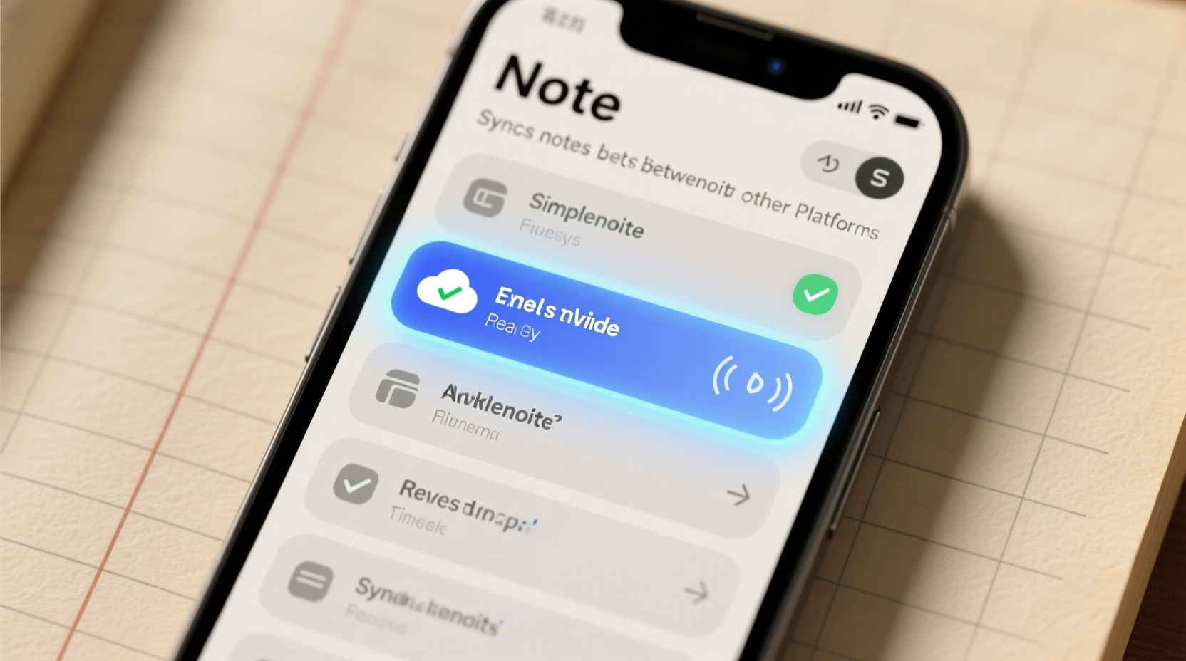 flick note for android syncs notes between simplenote a