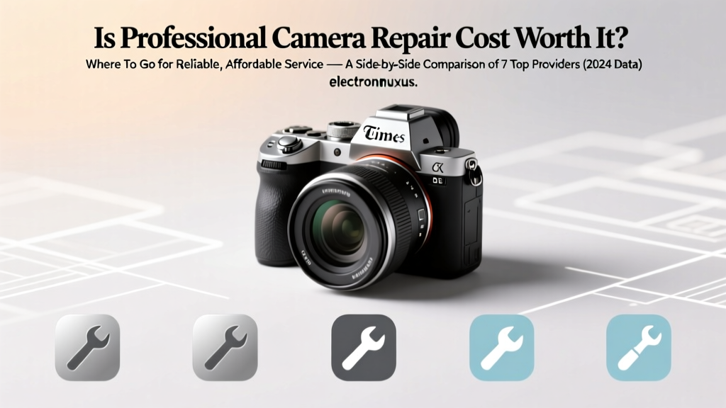 Is Professional Camera Repair Cost Worth It? Where To Go for Reliable, Affordable Service — A Side-by-Side Comparison of 7 Top Providers (2024 Data)
