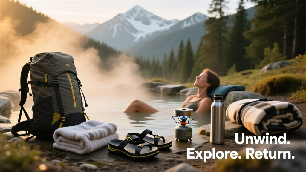 Kicking Back at The Main Hot Springs: A Real-World Review of Comfort, Safety, and Gear Performance