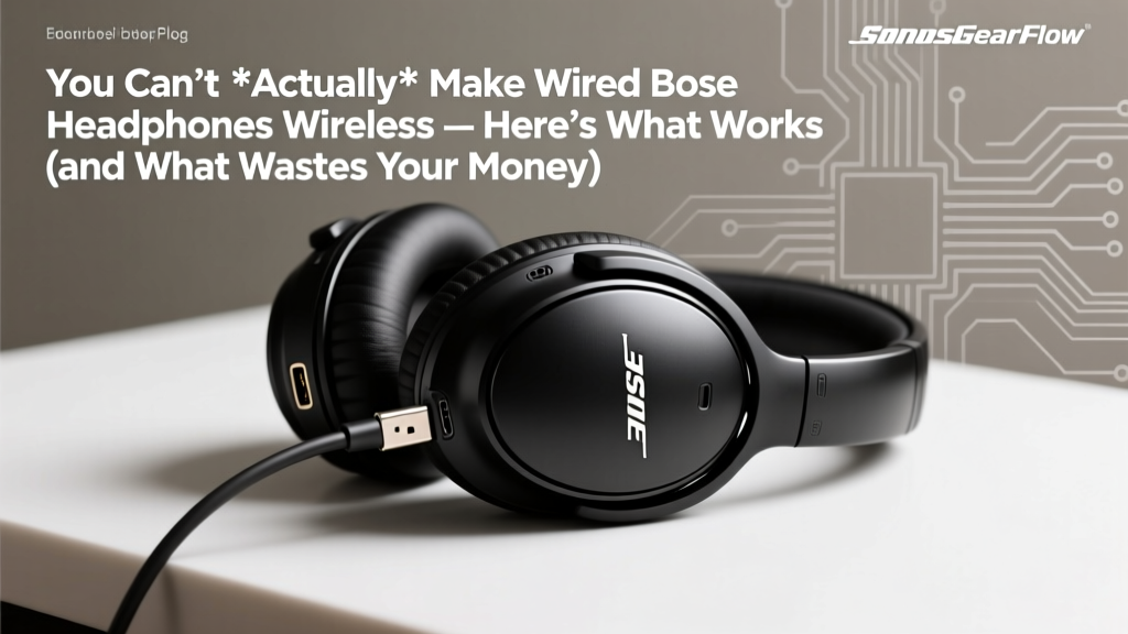 How To Make Bose Headphones Wireless (2026)
