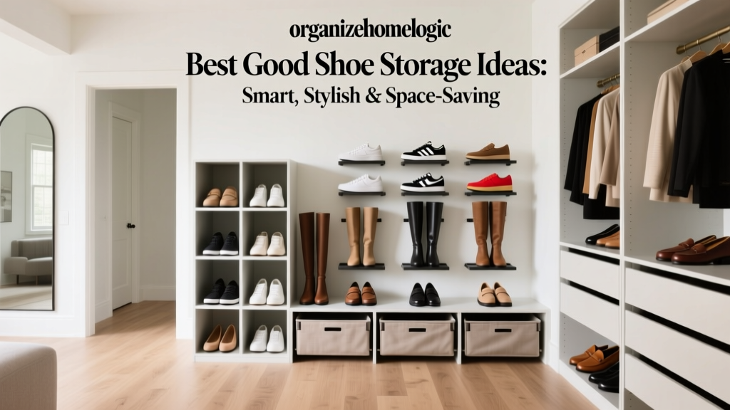 Best Good Shoe Storage Ideas: Smart, Stylish & Space-Saving