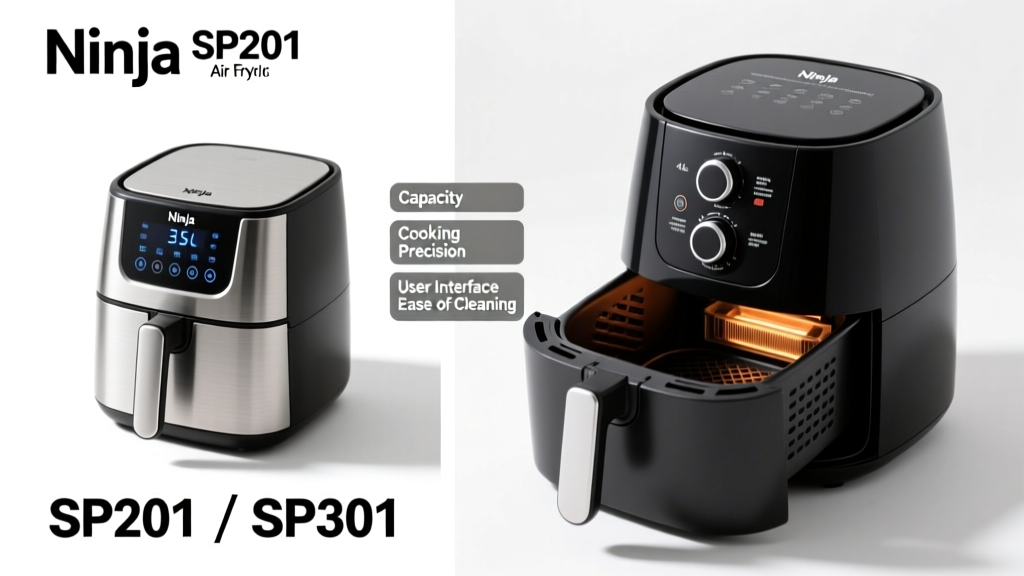 Ninja SP201 vs SP301 Air Fryer Showdown