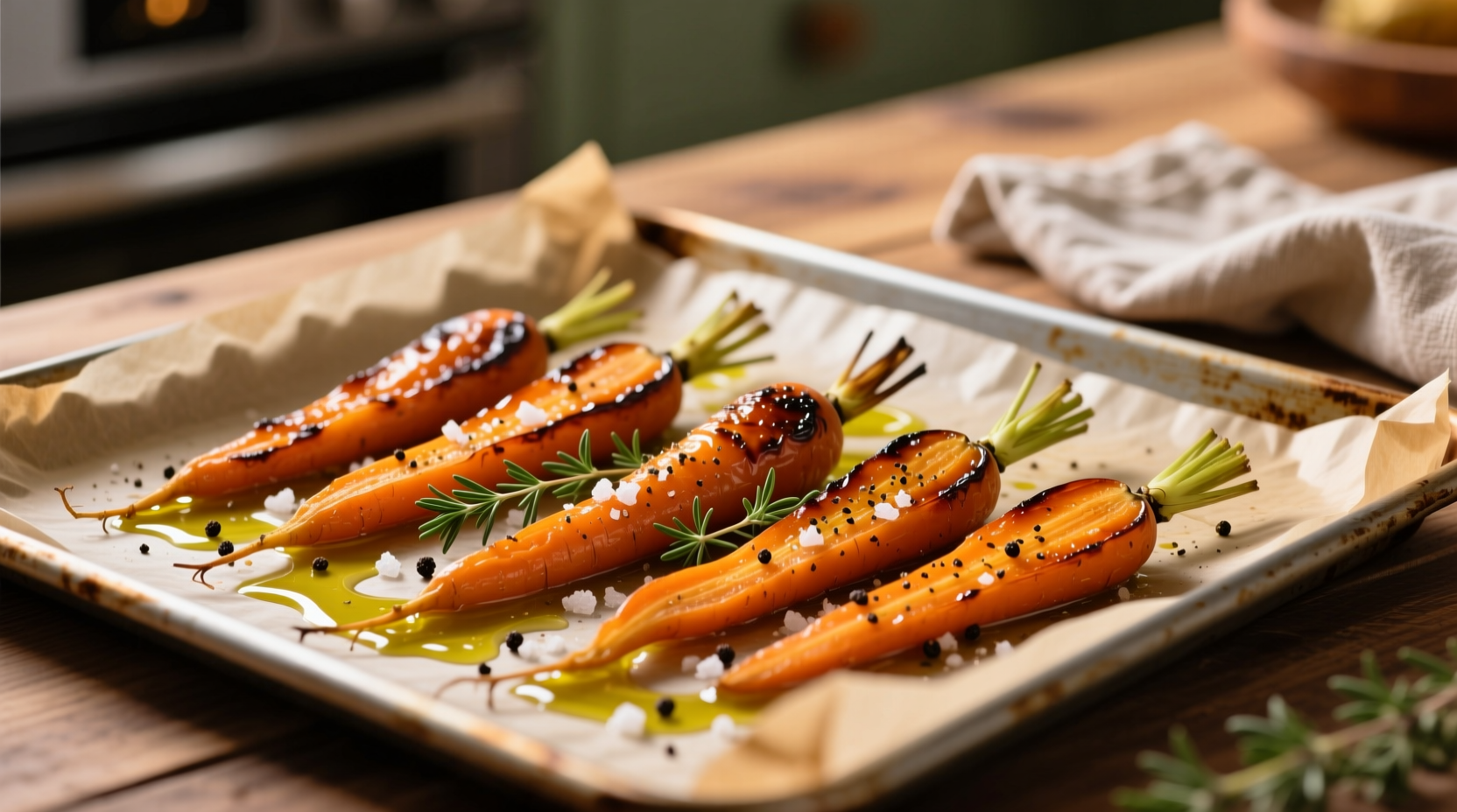 how to cook carrots in oven