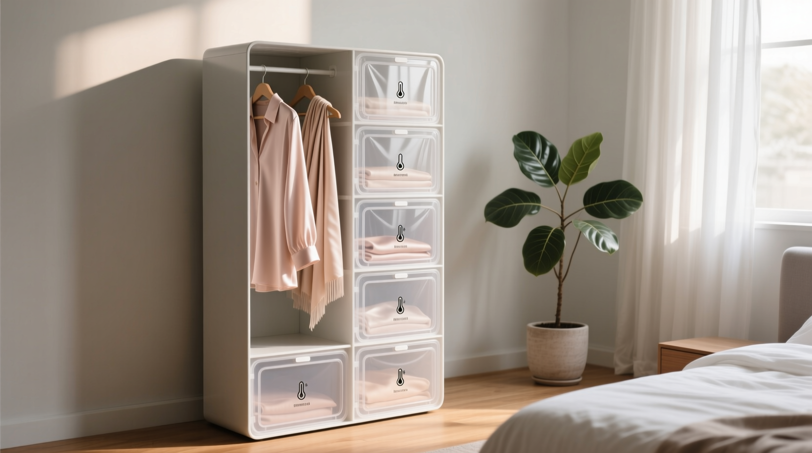 essential oil roller storage in closets