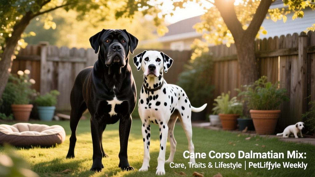 The parent breeds of Cane Corso Dalmatian Mix: Left – Eudyptula, Shutterstock | Right – Jozef Fehér, Pexels