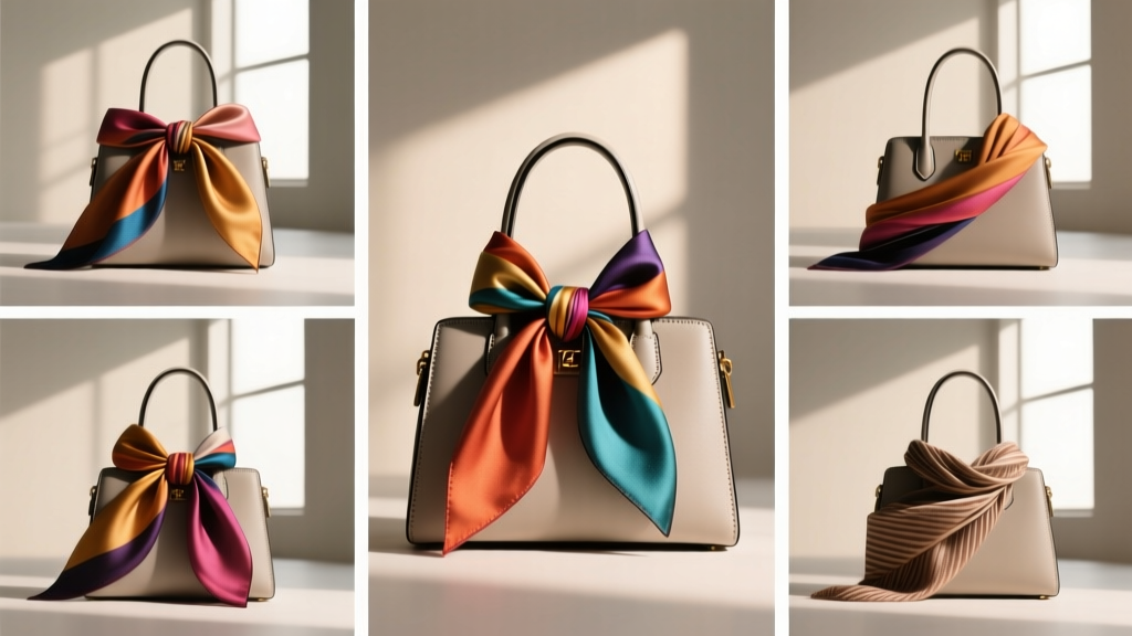 How to Tie a Silk Scarf on a Handbag: 7 Stylish Methods