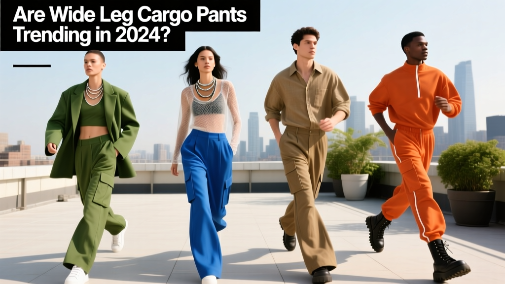 Are Wide Leg Cargo Pants Trending in 2024?
