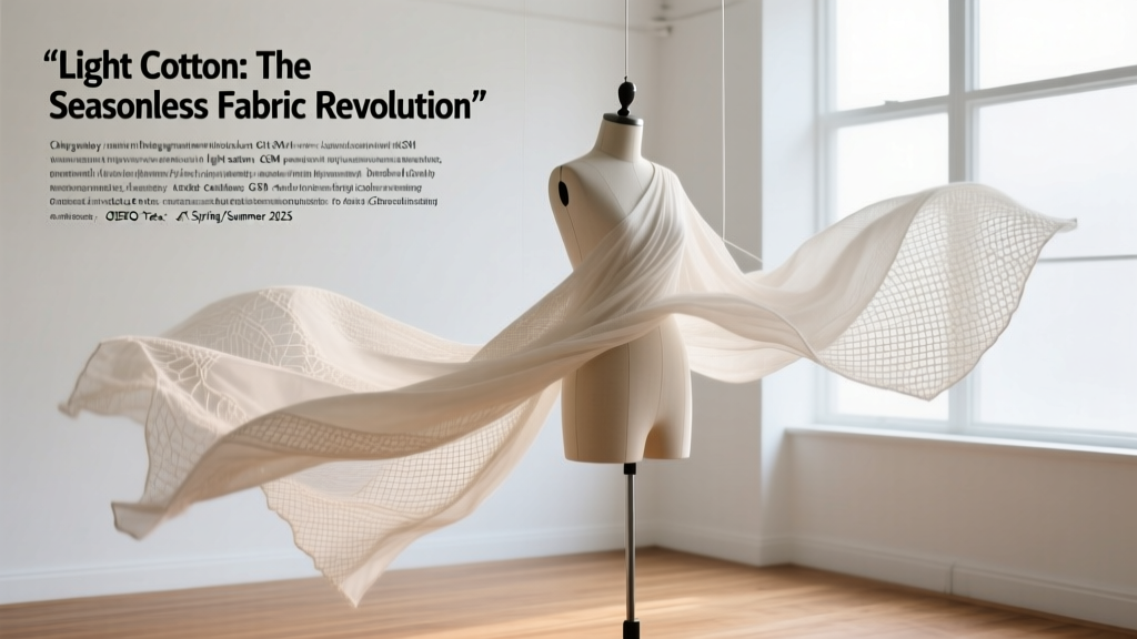 Light Cotton: The Seasonless Fabric Revolution