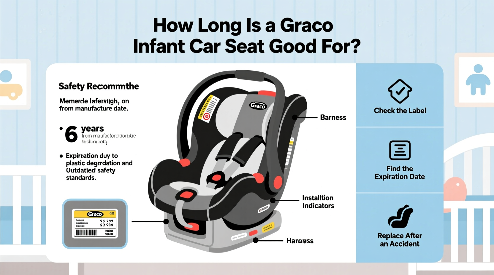 how long is a graco infant car seat good for