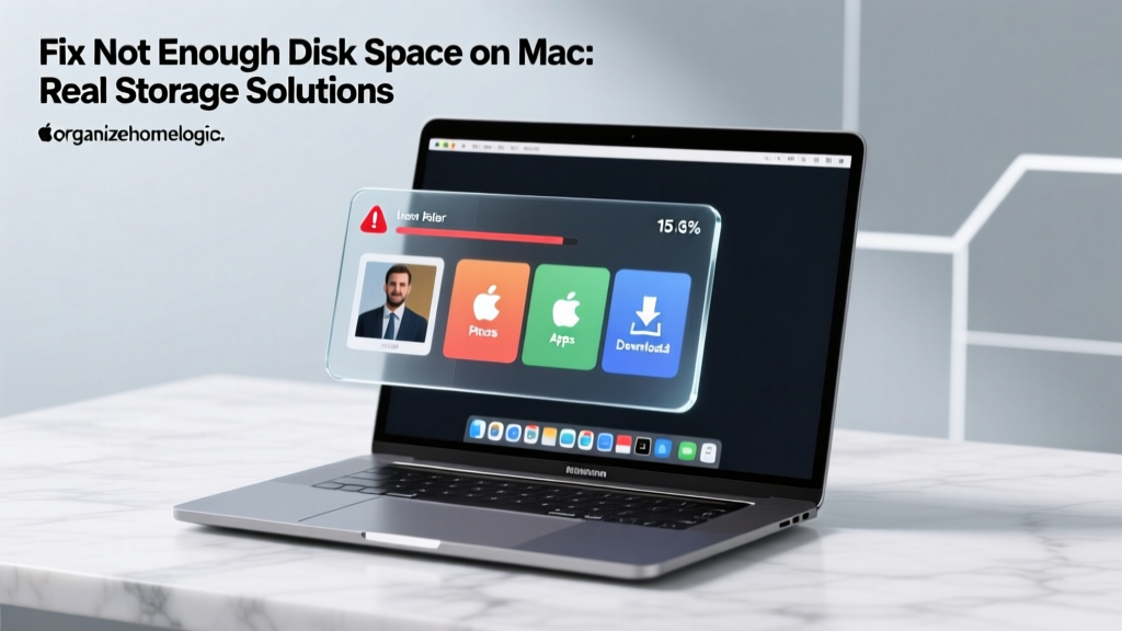 Fix Not Enough Disk Space on Mac: Real Storage Solutions