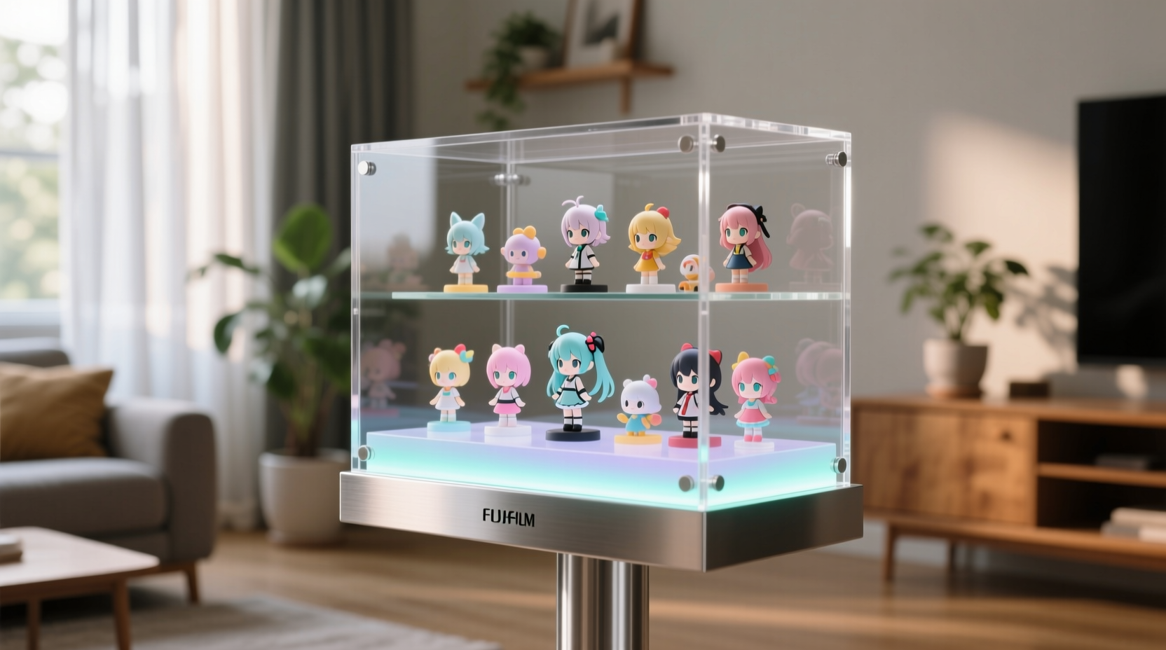 how to sanitize anime display cases safely