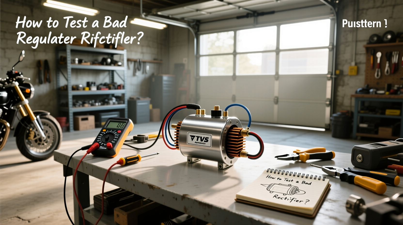 How to choose TVS Apache motorcycle rectifier regulator, How to test a bad regulator rectifier?