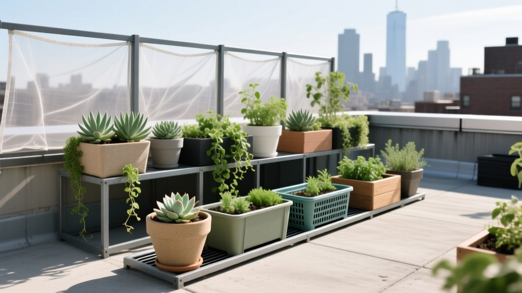Rooftop Garden Setup: Weight Limits, Container Systems, and Wind Protection Guide
