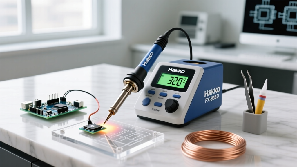 Hakko FX-888D Digital Soldering Iron Station vs Top 2026 Alternatives