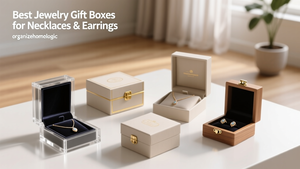 Best Jewelry Gift Boxes for Necklaces & Earrings