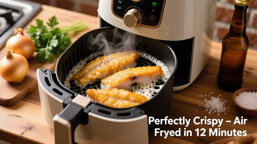 Air Fry Gorton's Beer Battered Fillets Perfectly