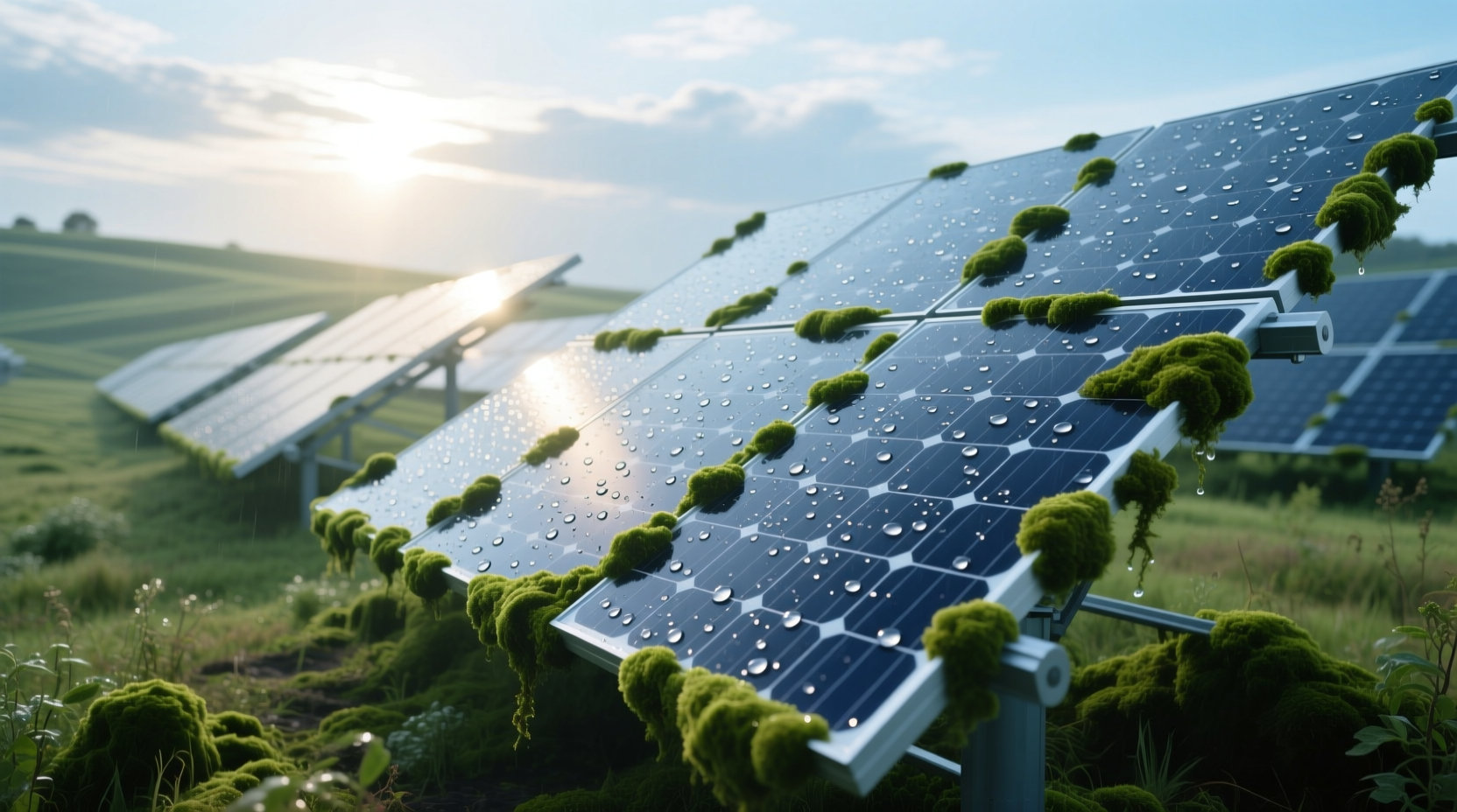 eco friendly solar panel cleaning