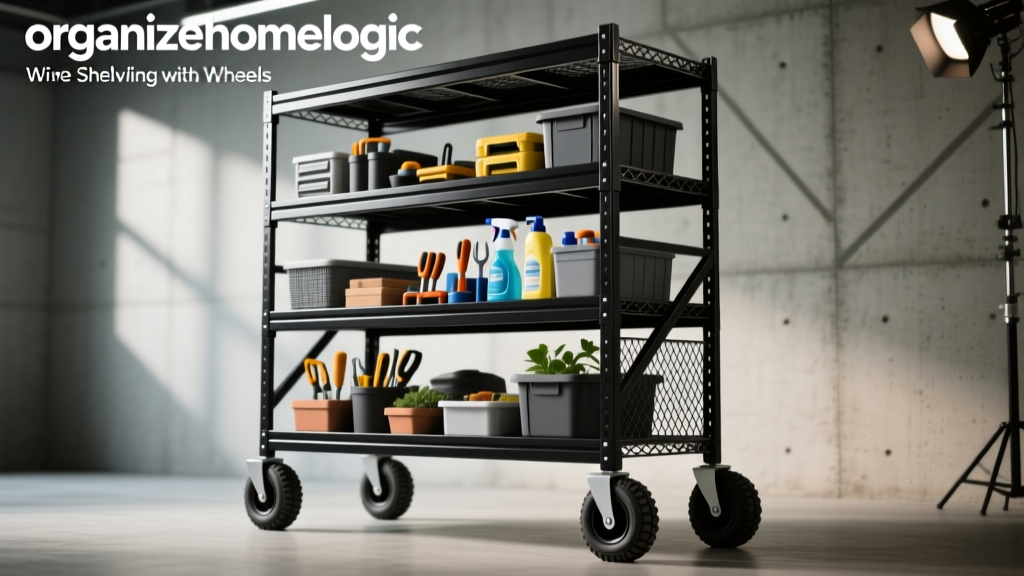 Where to Buy Heavy Duty Wire Shelving with Wheels