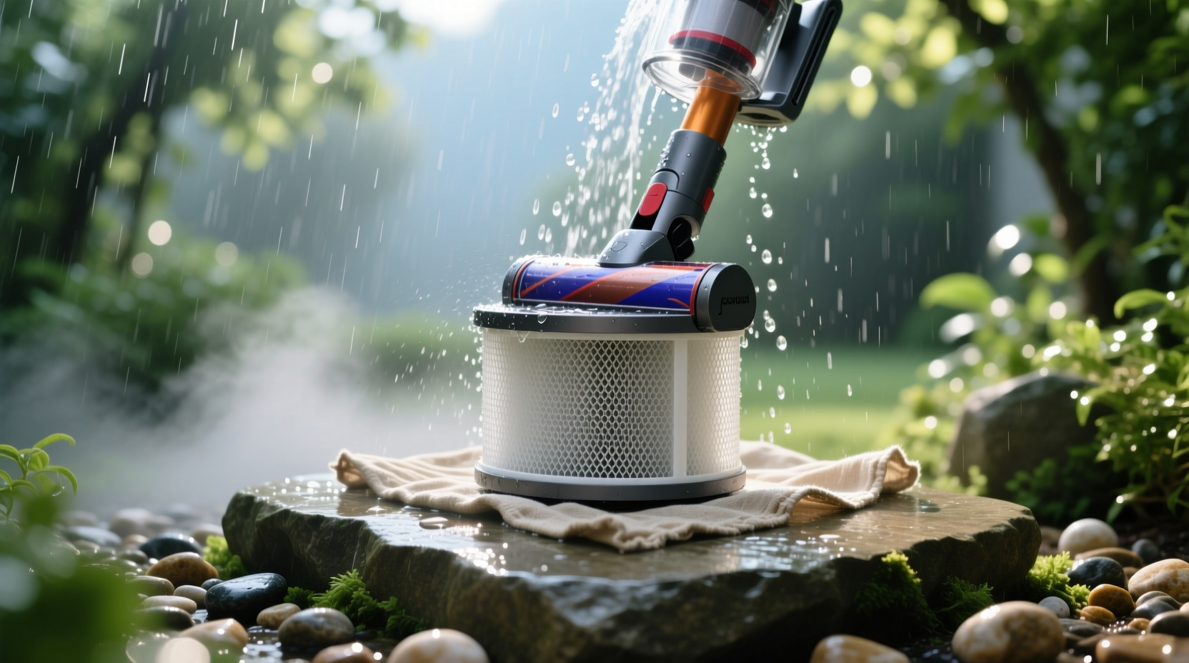 eco friendly dyson filter cleaning