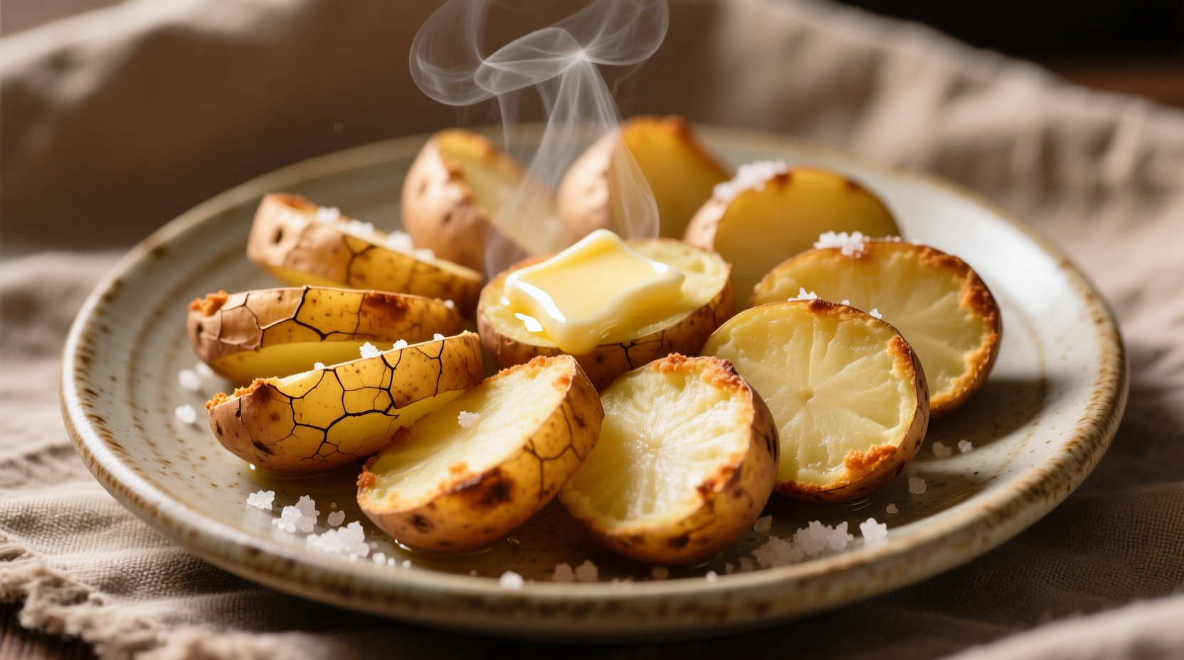 Perfect Baked Potato Slices: Crispy Oven Method