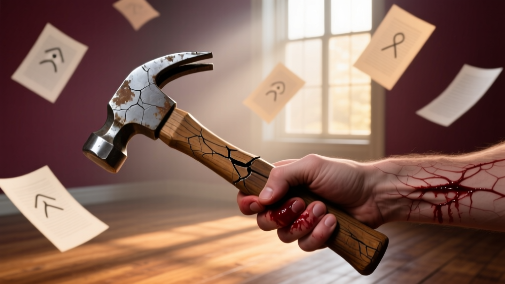 Hammer Feeling Pain: Emotional Dream Meaning