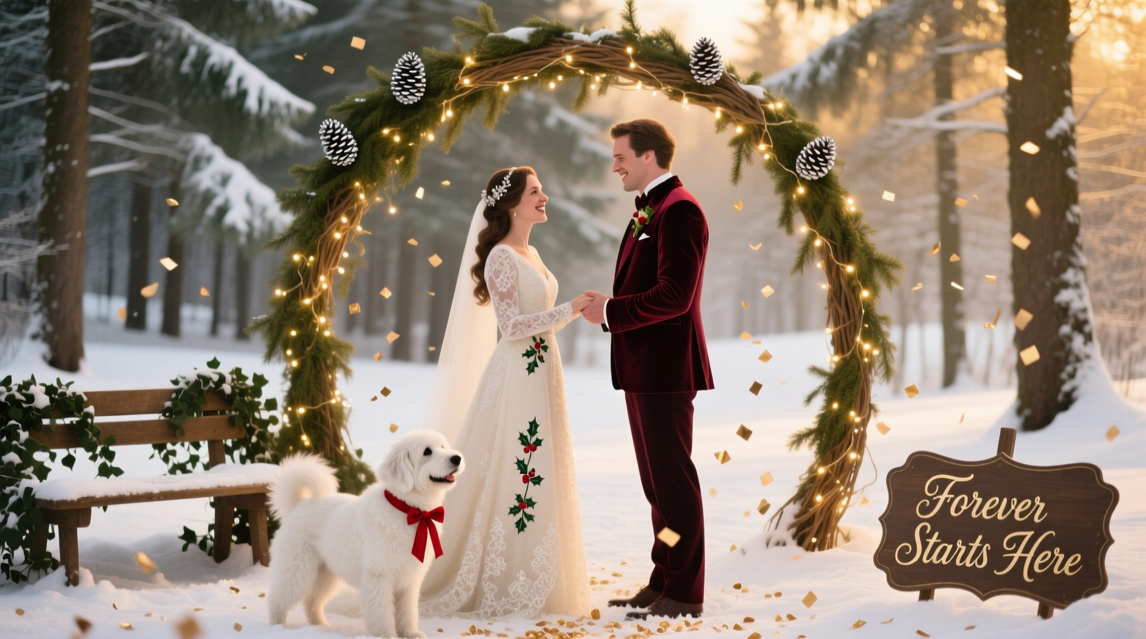 a christmas wedding tail movie