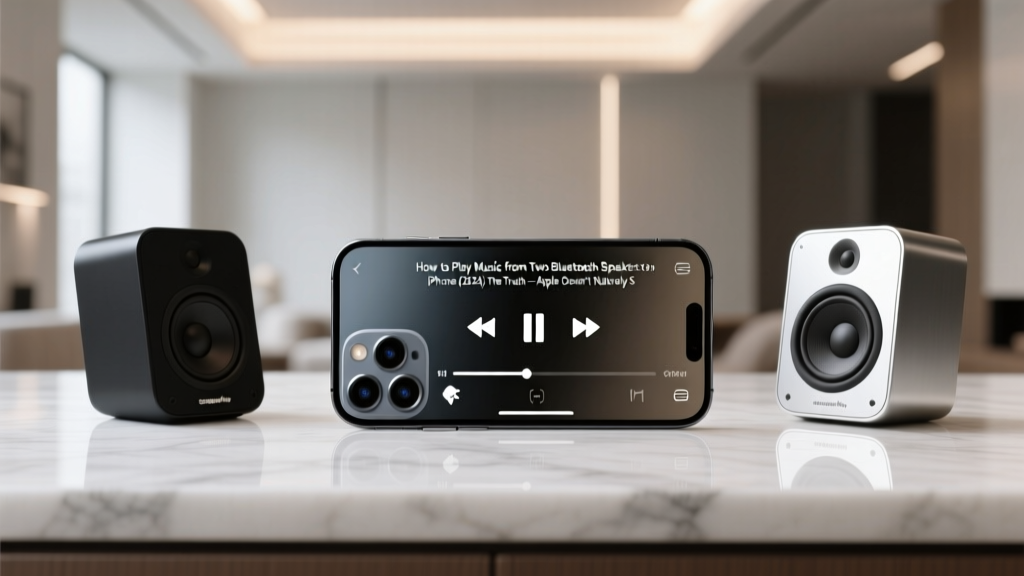 iPhone Bluetooth Stereo Pairing: 2 Speakers (2026)