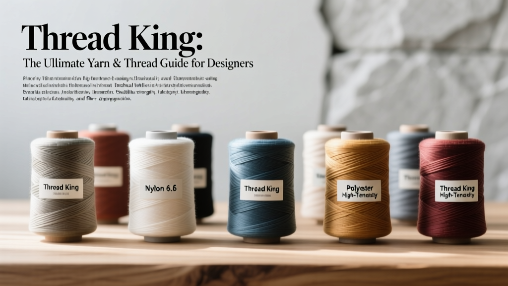Thread King: The Ultimate Yarn & Thread Guide for Designers