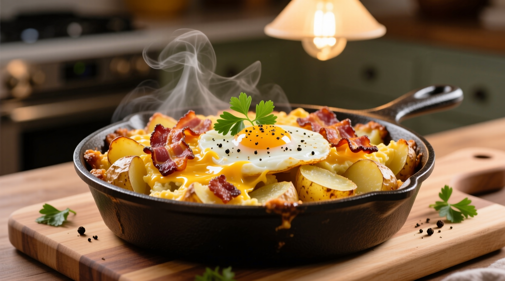 Perfect Bacon Egg Potato Casserole Recipe in 40 Minutes