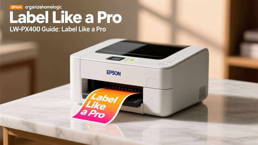 Epson LabelWorks LW-PX400 Guide: Label Like a Pro