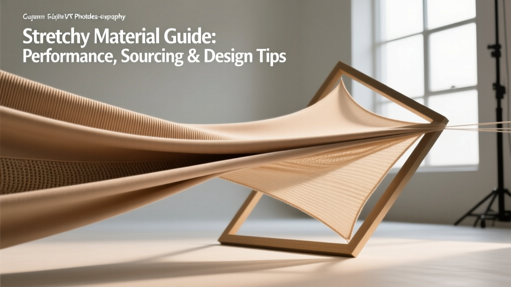 Stretchy Material Guide: Performance, Sourcing & Design Tips