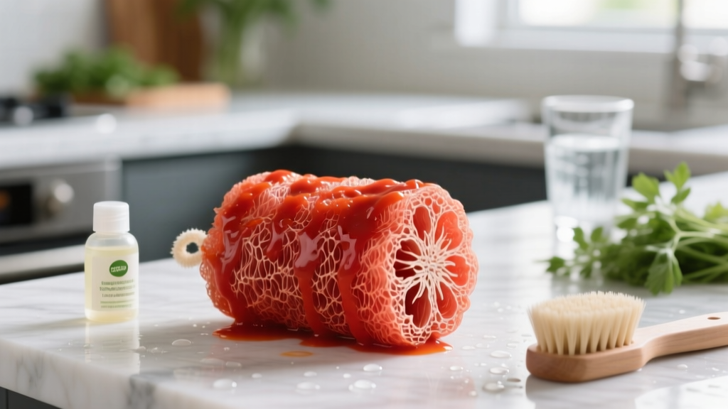 Tested: How to Get Hot Sauce Out of a Loofah Fast