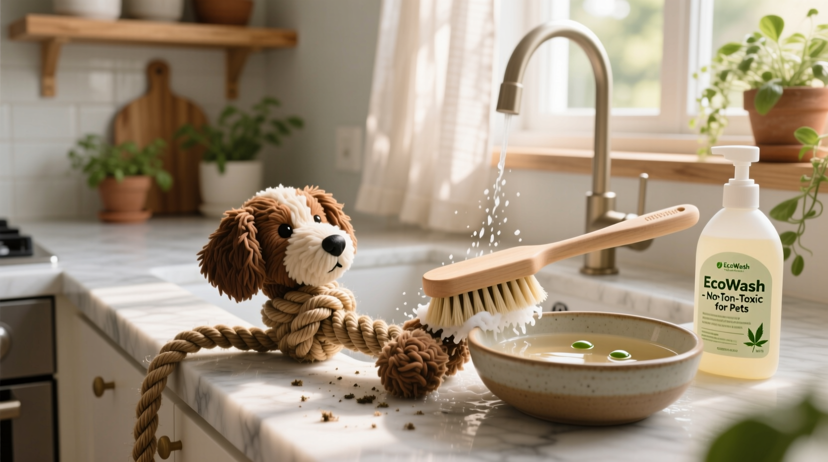 hemp rope dog toys safe washing guide