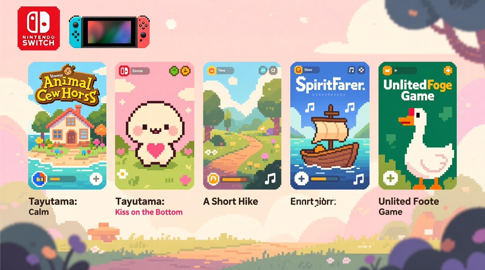 best cozy games for switch that actually relax you instead of causing stress