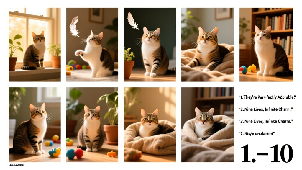 10 Reasons Cats Are Pawsome