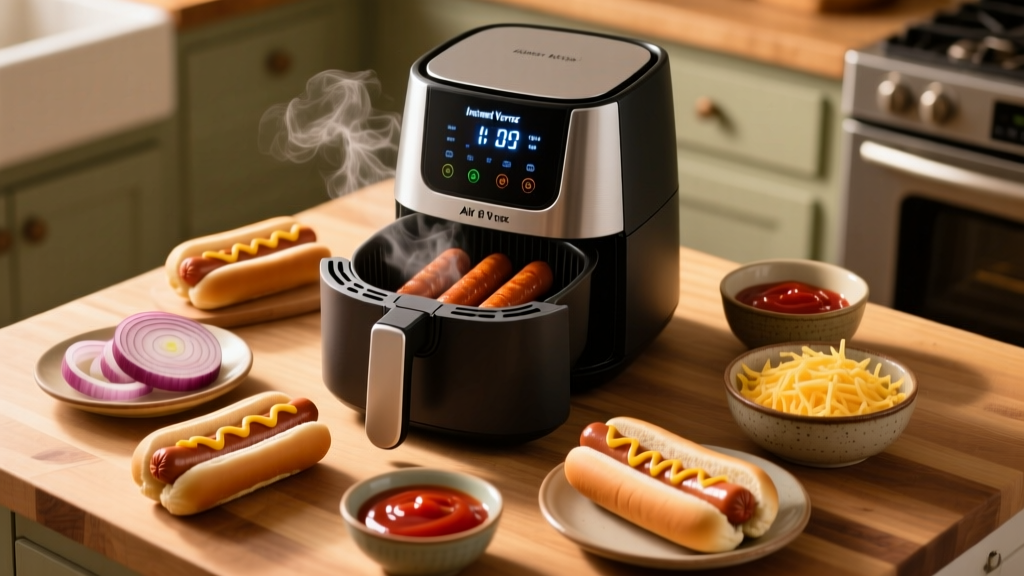 How to Cook Hot Dogs in Instant Vortex Air Fryer