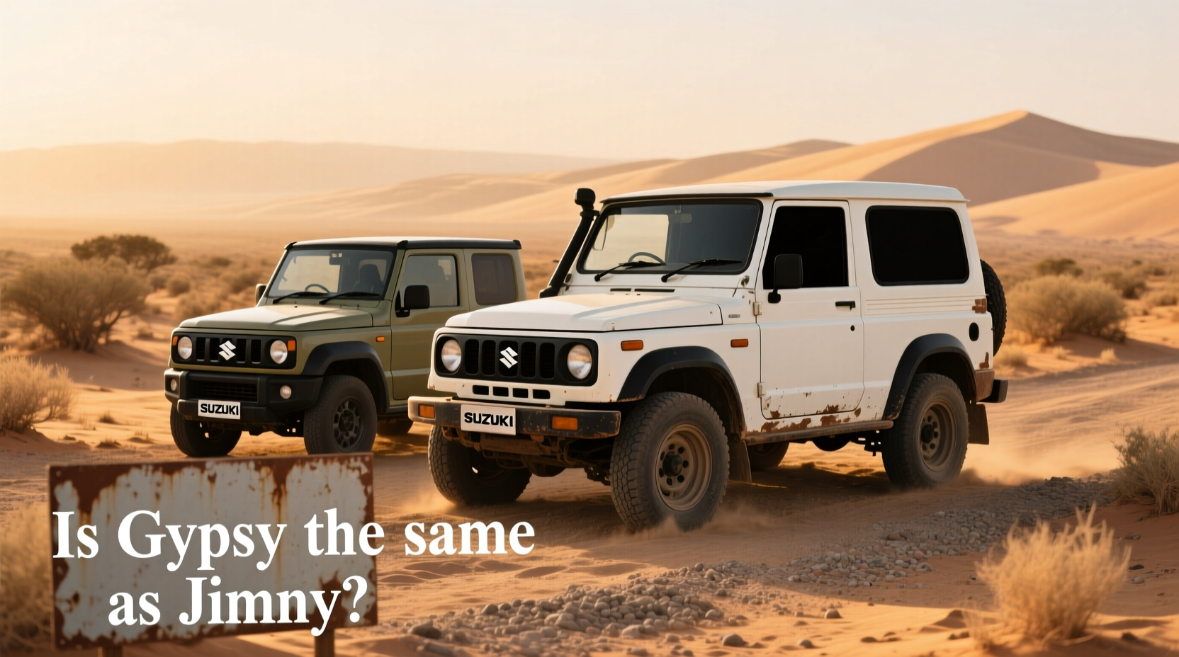 How to choose Maruti Gypsy, Is Gypsy the same as Jimny? Buying Guide