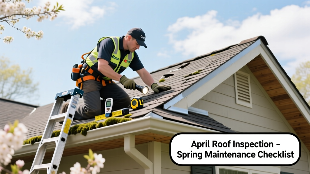 April Roof Inspection: Spring Maintenance Checklist