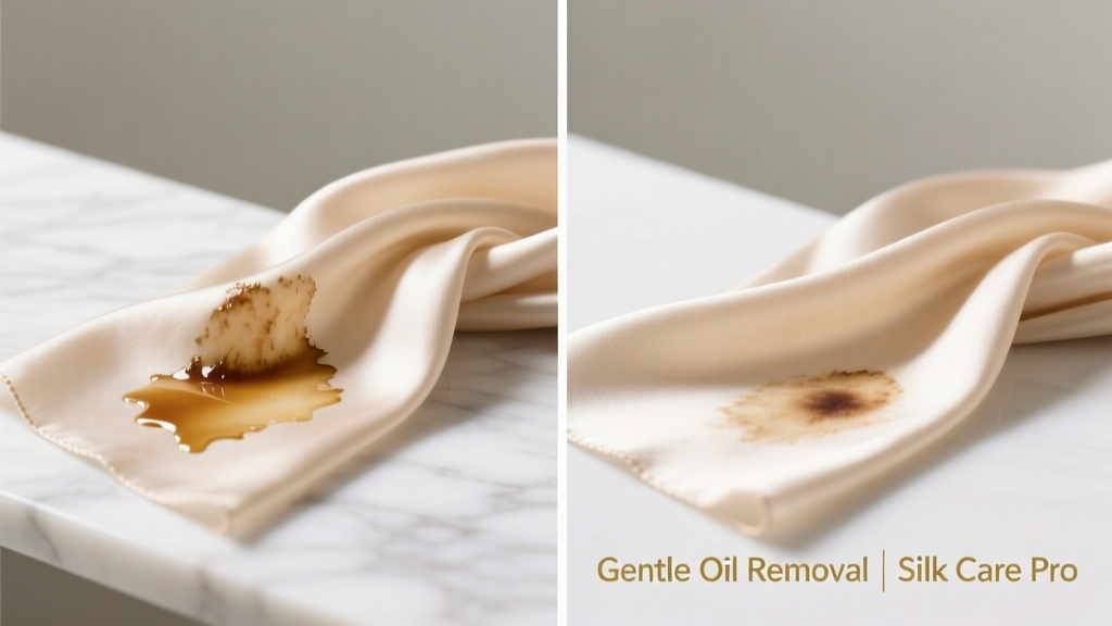How to Remove Oil from Silk Without Damaging It
