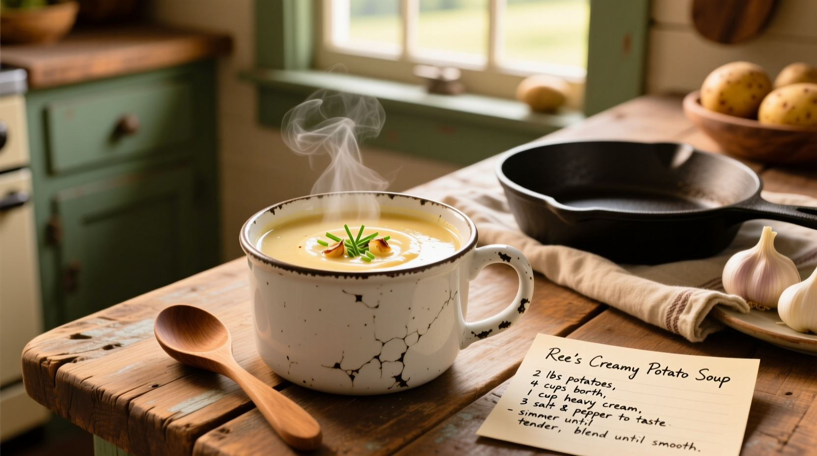 creamy potato soup recipe by ree drummond
