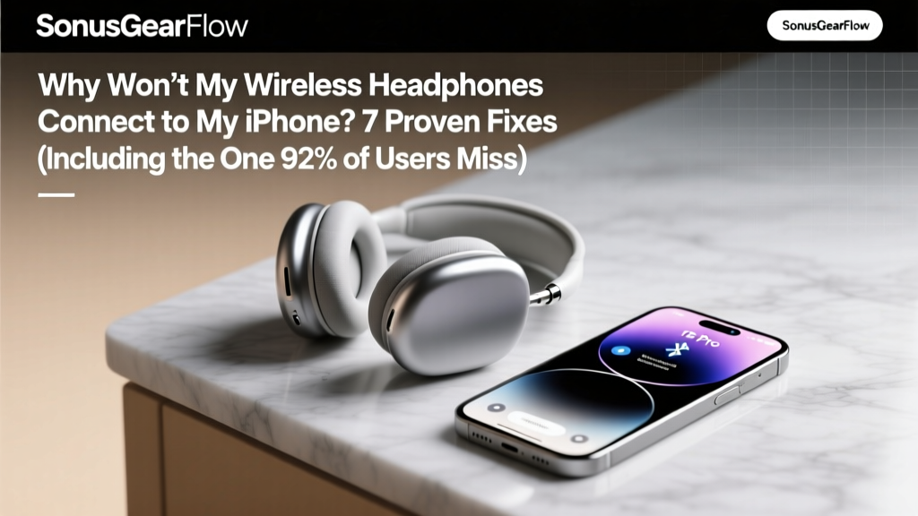 Why Won’t My Wireless Headphones Connect to iPhone?